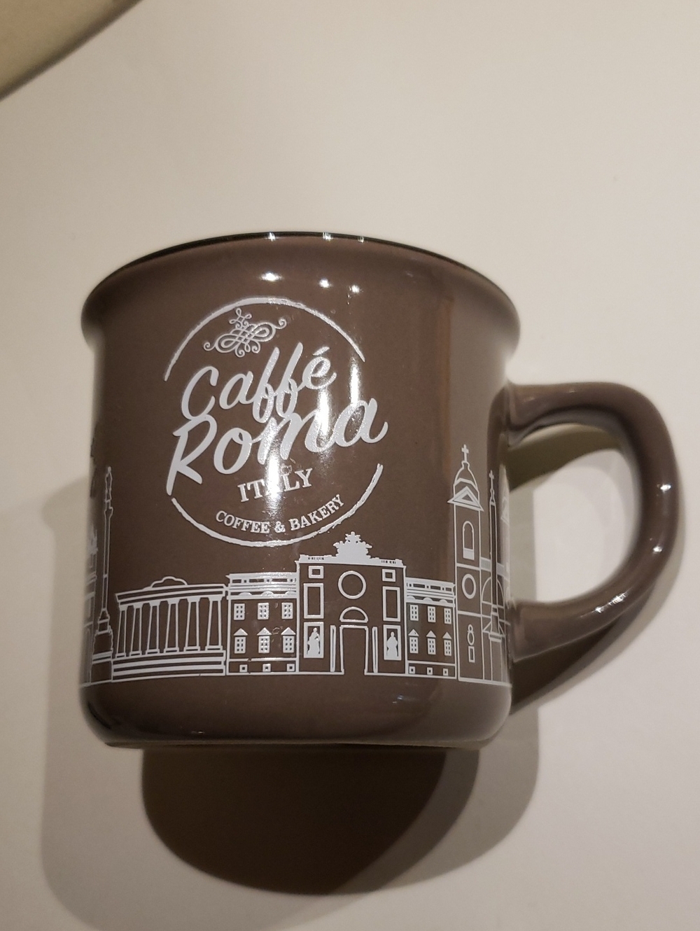 Caffe Roma Ceramic Coffee Mug 12oz